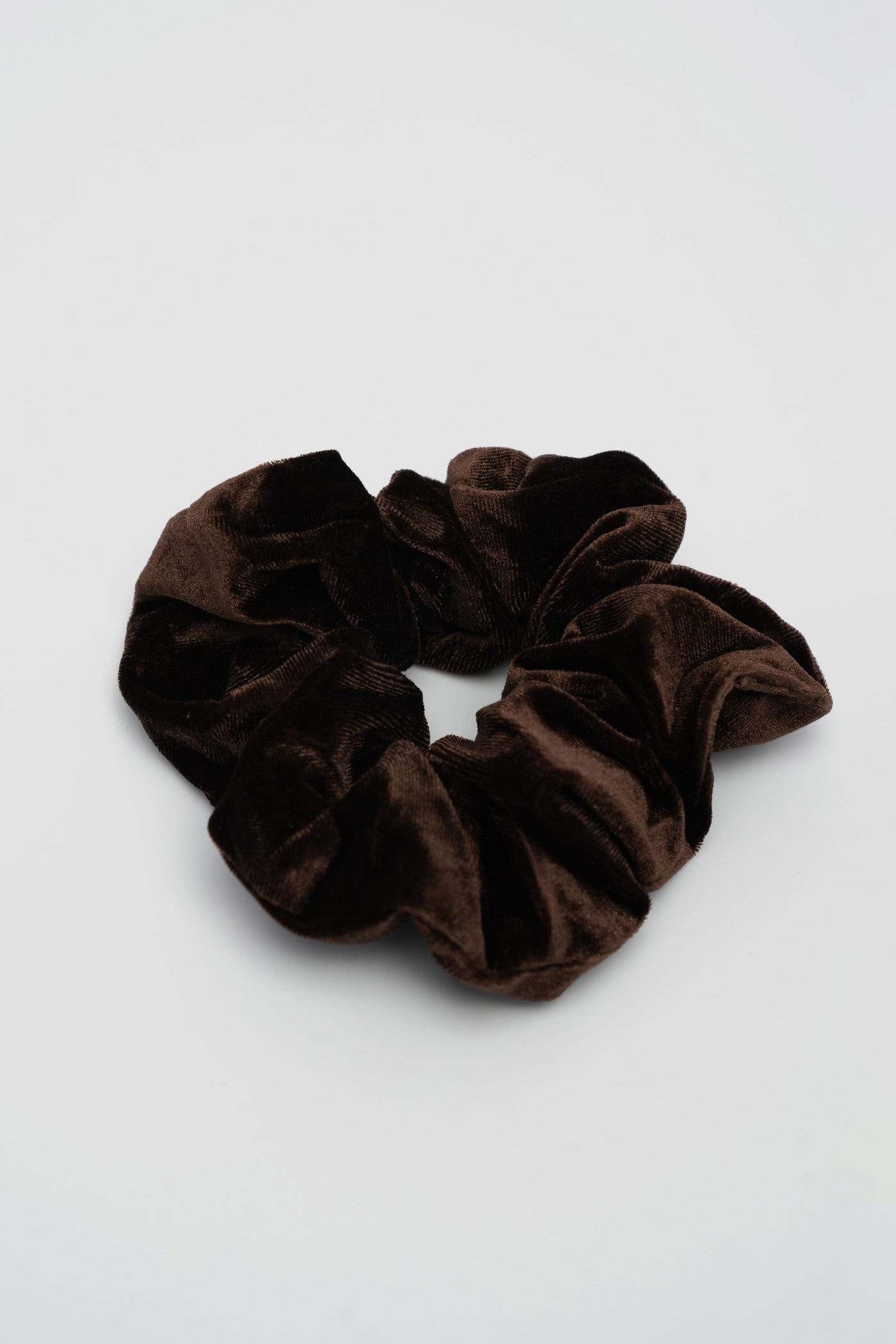 Velvet Hair Scrunchie - Brown Scrunchie Selfawear 