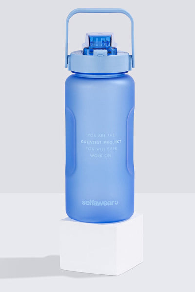 Wellness Bottle 2L - Blue Drink Bottle Selfawear 