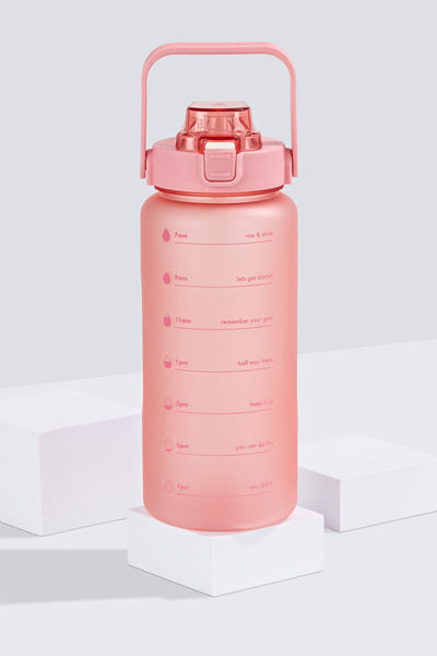 Wellness Bottle 2L - Pink Drink Bottle Selfawear 