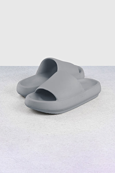 Wellness Slides Grey Footwear Selfawear 