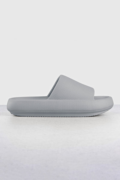 Wellness Slides Grey Footwear Selfawear 