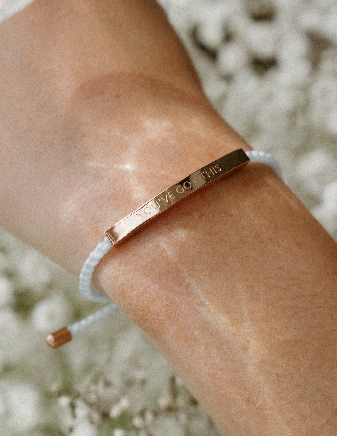 You've Got This - 18K Rose Gold Bracelet Bracelet Selfawear 